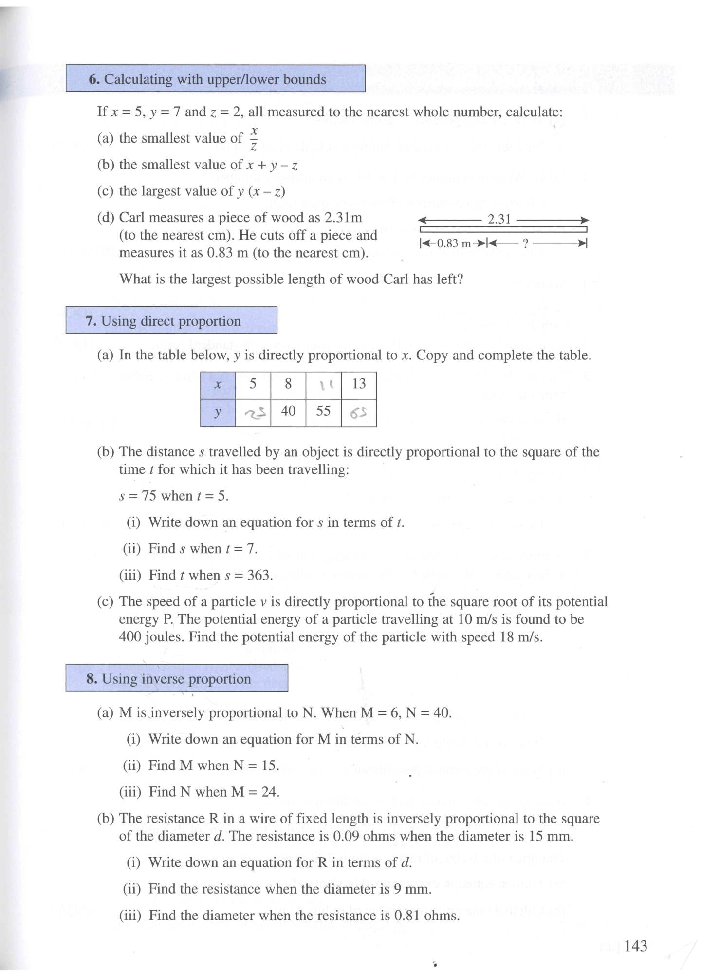 Essential Mathematics for GCSE - Higher